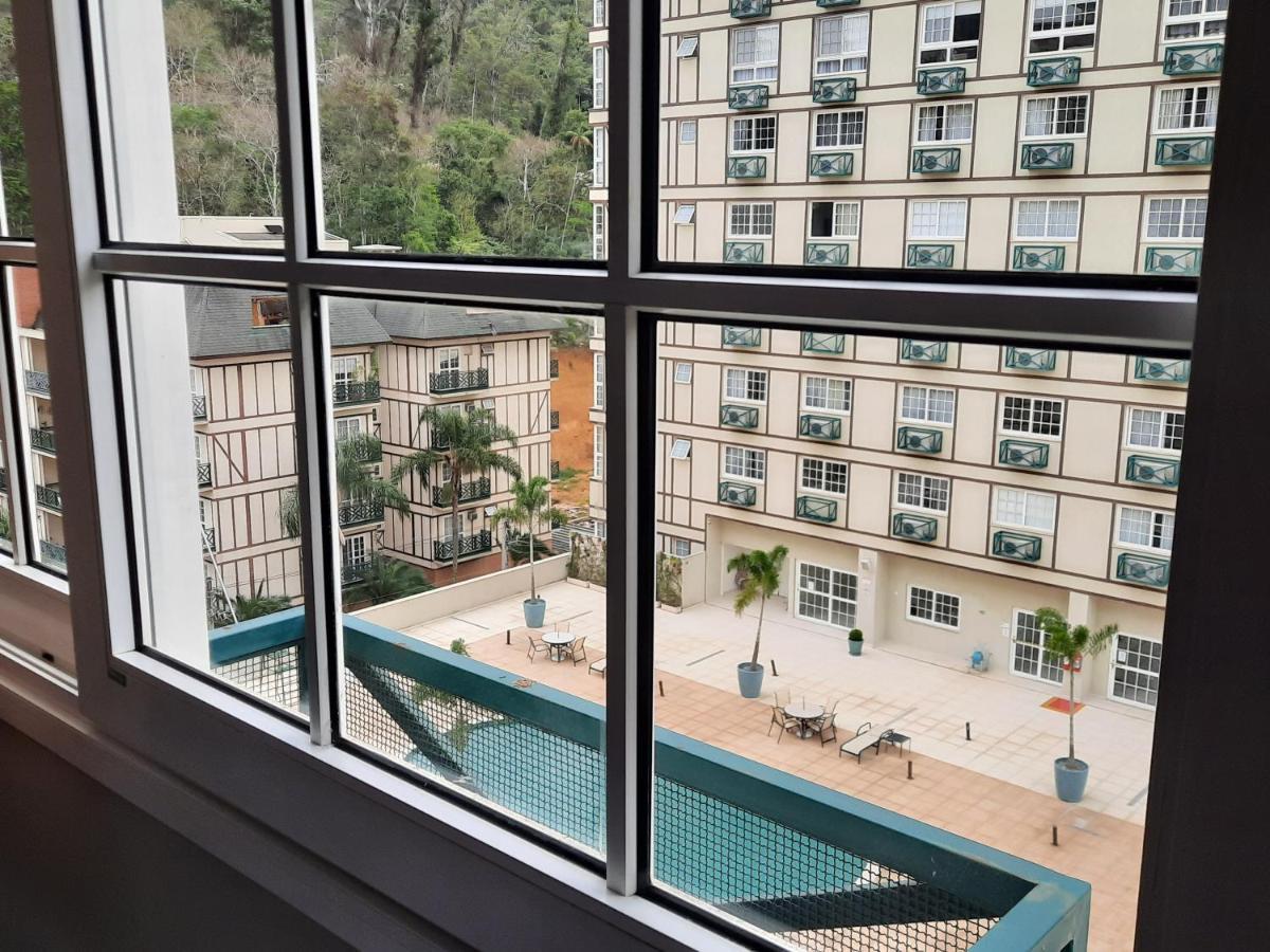 Апартаменты Flat 217 Granja Brasil - Com Piscina Em Itaipava Петрополис Экстерьер фото